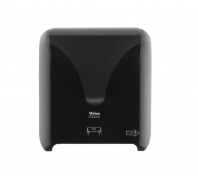 Диспенсер для бумажных полотенец в рулонах, VEIRO COMPACT AUTOCUT POD2 (ЧЕРНЫЙ) 303053/ 03199